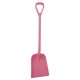 Lapát D markolattal, rövid nyéllel, 327x271mm fejjel pink 1040mm Vikan