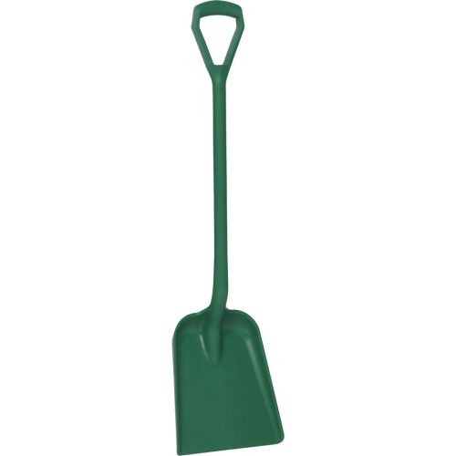 Lapát D markolattal, rövid nyéllel, 327x271mm fejjel zöld 1040mm Vikan