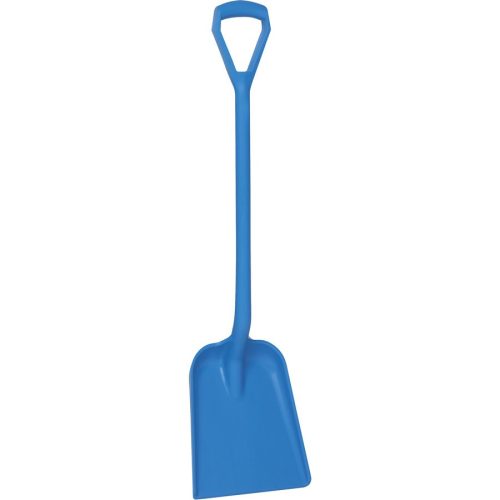 Lapát D markolattal, rövid nyéllel, 327x271mm fejjel kék 1040mm Vikan