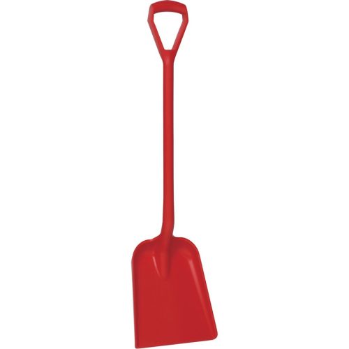 Lapát D markolattal, rövid nyéllel, 327x271mm fejjel piros 1040mm Vikan