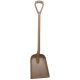 Lapát D markolattal, rövid nyéllel, 327x271mm fejjel barna 1040mm Vikan