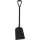 Lapát D markolattal, rövid nyéllel, 327x271mm fejjel FEKETE 1040mm Vikan