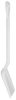 Lapát, detektálható D markolat FEHÉR 327x271x50 mm 1040 mm Vikan