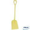 Lapát, detektálható, D markolat SÁRGA 327x271x50 mm 1040 mm Vikan
