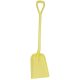 Lapát, detektálható, D markolat SÁRGA 327x271x50 mm 1040 mm Vikan