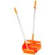 Nyeles zárható szemeteslapát seprűvel 350mm NARANCS Vikan