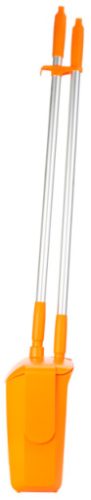 Nyeles zárható szemeteslapát seprűvel 350mm NARANCS Vikan