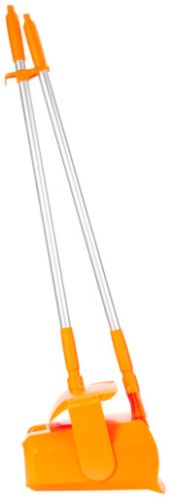 Nyeles zárható szemeteslapát seprűvel 350mm NARANCS Vikan