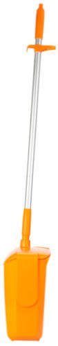 Nyeles zárható szemeteslapát seprűvel 350mm NARANCS Vikan