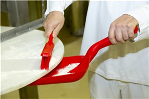 Kis kézi lapát piros 550mm Vikan