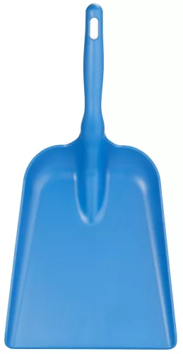 Kézi lapát, fém detektálható, 327 x 271 x 50 mm, 550 mm, kék