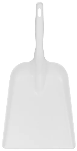 Kézi lapát, fém detektálható, 327 x 271 x 50 mm, 550 mm, fehér