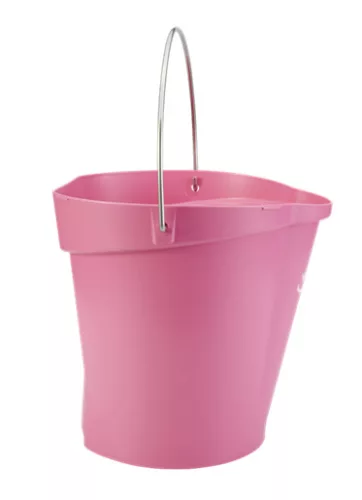 Élelmiszeripari vödör 12 liter PINK Vikan HACCP System