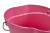 Élelmiszeripari vödör 12 liter PINK Vikan HACCP System