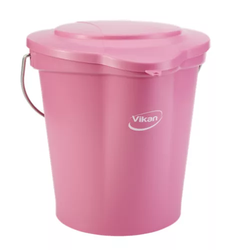 Élelmiszeripari vödör 12 liter PINK Vikan HACCP System