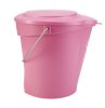 Élelmiszeripari vödör 12 liter PINK Vikan HACCP System