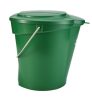 Élelmiszeripari Vödör 12 Liter ZÖLD Vikan HACCP System