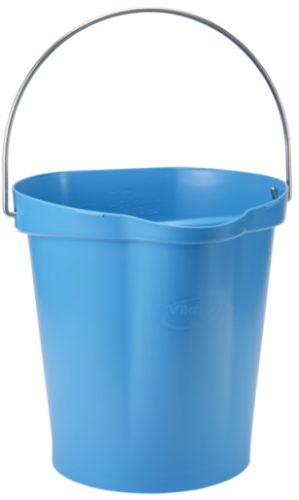 Élelmiszeripari Vödör 12 Liter kék Vikan HACCP System