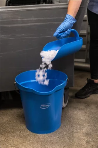 Élelmiszeripari Vödör 12 Liter kék Vikan HACCP System
