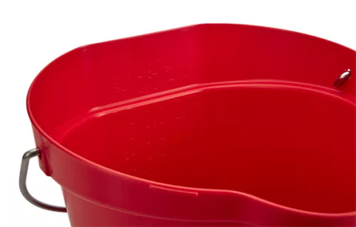 Élelmiszeripari Vödör 12 Liter piros Vikan HACCP System