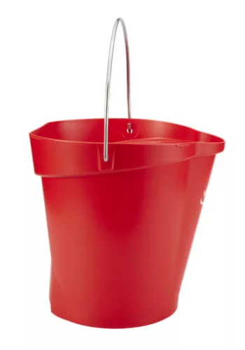 Élelmiszeripari Vödör 12 Liter piros Vikan HACCP System