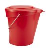 Élelmiszeripari Vödör 12 Liter piros Vikan HACCP System