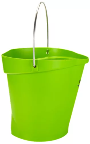 Élelmiszeripari vödör 12 liter Lime Vikan HACCP System