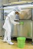 Élelmiszeripari vödör 12 liter Lime Vikan HACCP System