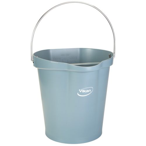 Élelmiszeripari vödör 12 liter szürke Vikan HACCP System