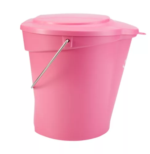 Fedő 12 literes vödörhöz pink Vikan HACCP system