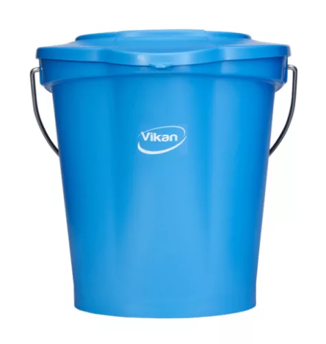 Fedő 12 literes vödörhöz kék Vikan HACCP system