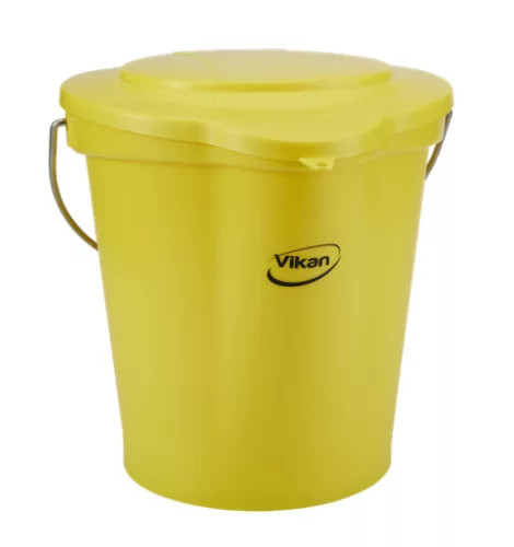 Fedő 12 literes vödörhöz sárga Vikan HACCP system