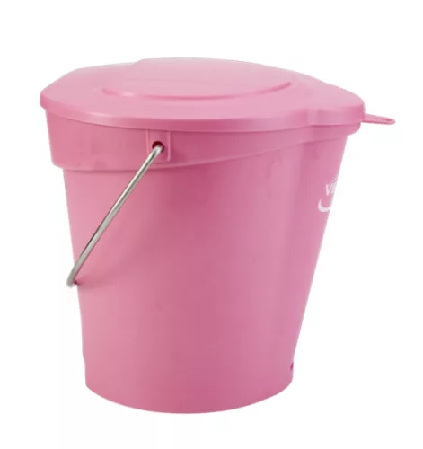 Élelmiszeripari Vödör 6 liter PINK Vikan HACCP System