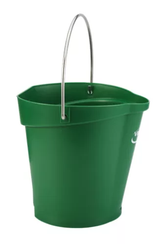 Élelmiszeripari Vödör 6 liter ZÖLD Vikan HACCP System