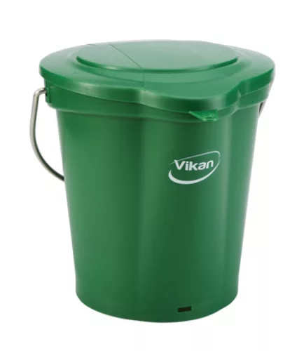 Élelmiszeripari Vödör 6 liter ZÖLD Vikan HACCP System
