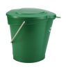 Élelmiszeripari Vödör 6 liter ZÖLD Vikan HACCP System