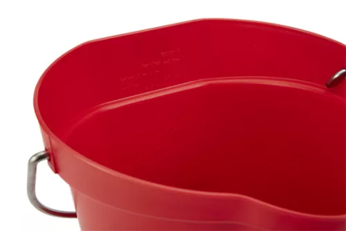 Élelmiszeripari Vödör 6 liter PIROS Vikan HACCP System