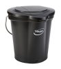Élelmiszeripari Vödör 6 liter FEKETE Vikan HACCP System