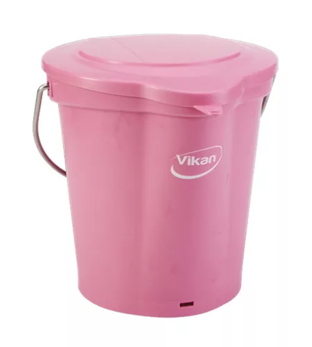Fedő 6 literes vödörhöz pink Vikan HACCP system