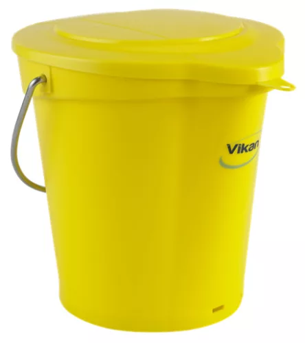 Fedő 6 literes vödörhöz sárga Vikan HACCP system