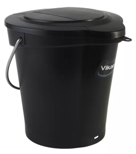Fedő 6 literes vödörhöz fekete Vikan HACCP system