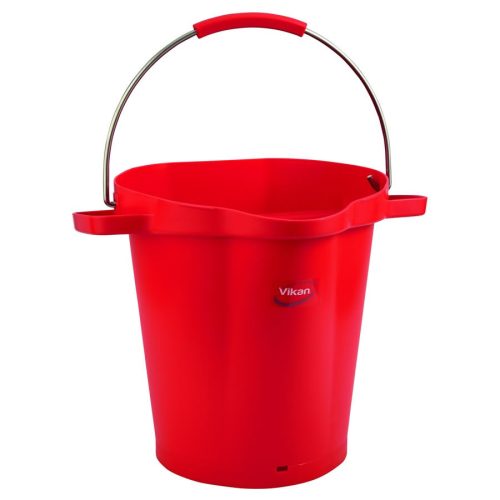 Élelmiszeripari Vödör 20 L-es piros Vikan HACCP System