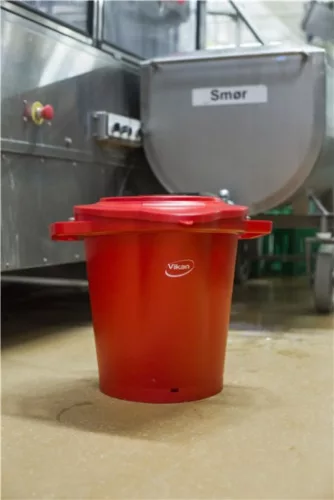 Élelmiszeripari Vödör 20 L-es piros Vikan HACCP System