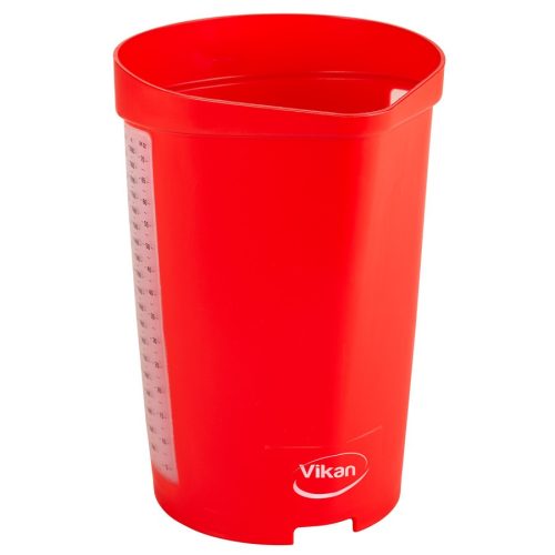 Mérőkancsó, piros, 2 liter, Vikan