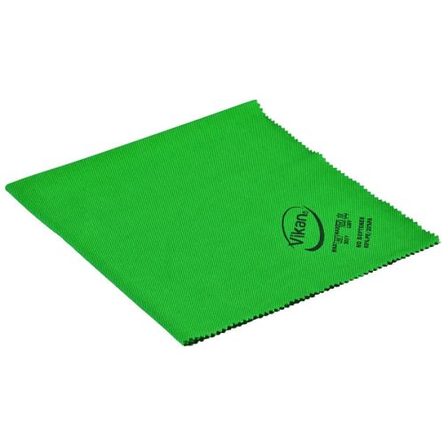Fényesítő törlőkendő zöld 40x40cm 5db/csomag Vikan