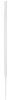 Keverőkanál furatokkal, fém detektálható, Ø31 mm, 1200 mm, fehér