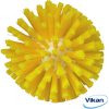 Kerek fejü kefe sárga  lágy szálak 135mm Vikan
