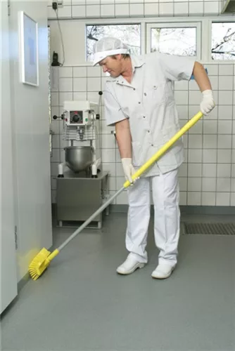 Hajlított súroló sárga 265mm erős szálak Vikan