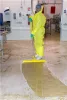 Szimpla gumicsíkos lehúzó sárga, 500mm, Vikan