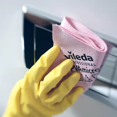 PVA micro kendő PIROS, (5db/csomag) Vileda Professional